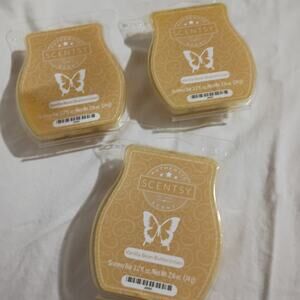 Scentsy Bar SIMPLY VANILLA 3.2 oz Authentic(Set of 3) scented wax OIL STAINED